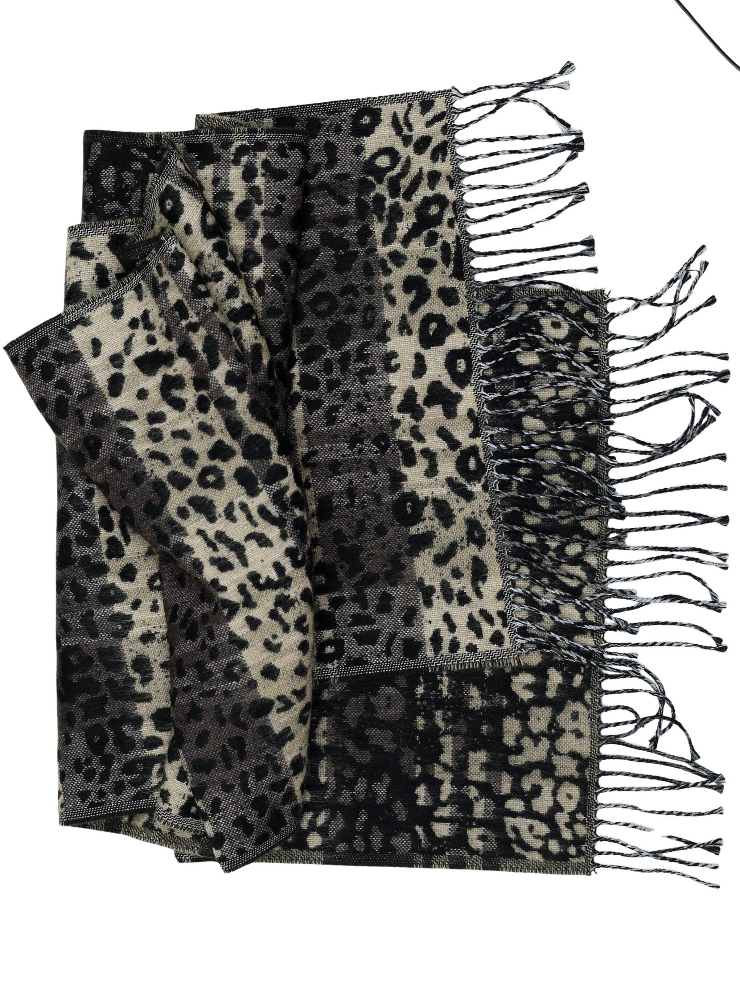 COLLEZIONE ALESSANDRO Schal 'Leo'‌‌‌‌‌‌ in Braun