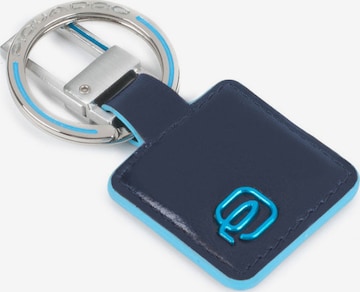 Porte-clés Piquadro en bleu : devant