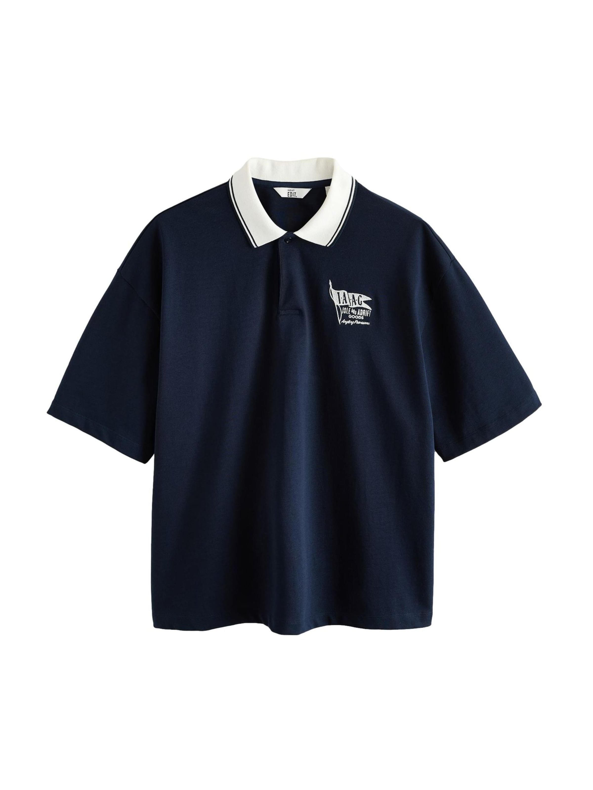 mėlyna Next Marškinėliai 'Edit': priekis