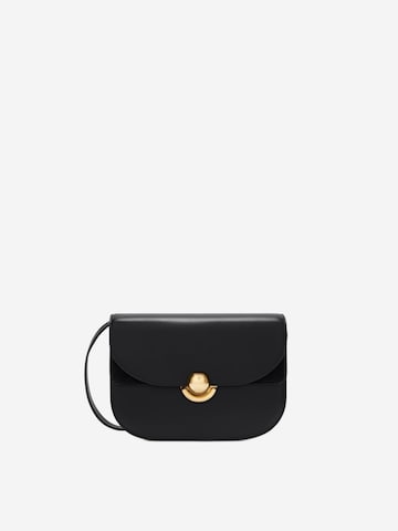 FURLA - Bolso de hombro 'Sfera Cuir' en negro: frente