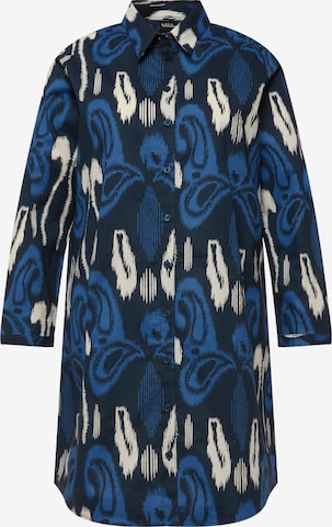 Ulla Popken Blouse in Blauw: voorkant