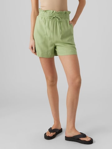 VERO MODA Regular Broek 'Mymilo' in Groen: voorkant