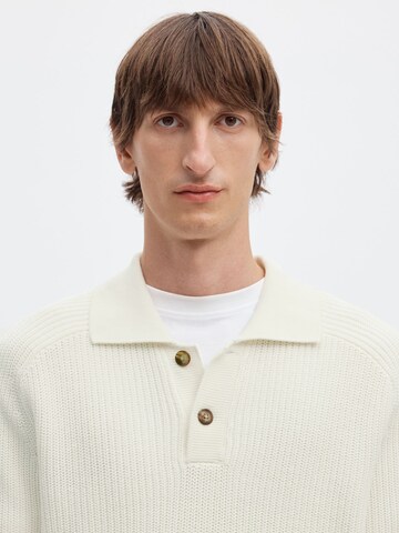 SELECTED Regular fit Trui in Wit