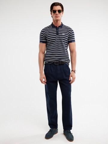 regular Pantaloni con pieghe 'Patrik' di BIG STAR in blu