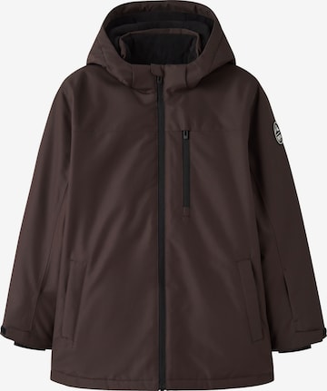 Veste de sport 'SNOW10' NAME IT en marron : devant