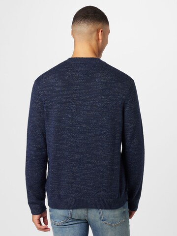 Tommy Jeans Sweater 'Tartan' in Blue