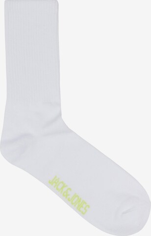 JACK & JONES Sockor 'CONTRA' i vit