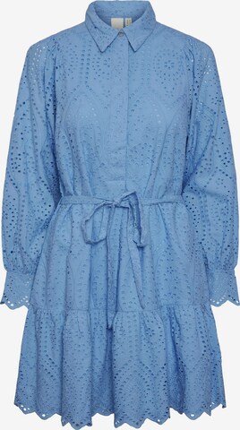 Y.A.S Shirt dress 'HOLI' in Blue: front