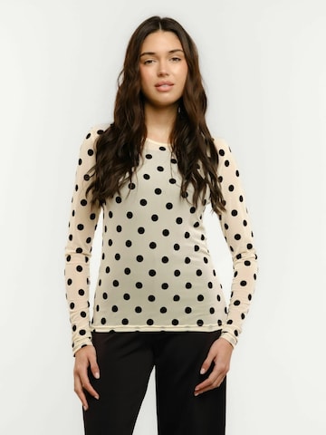 Liberte Essentiel Toppi ' MESH ' värissä beige: etupuoli