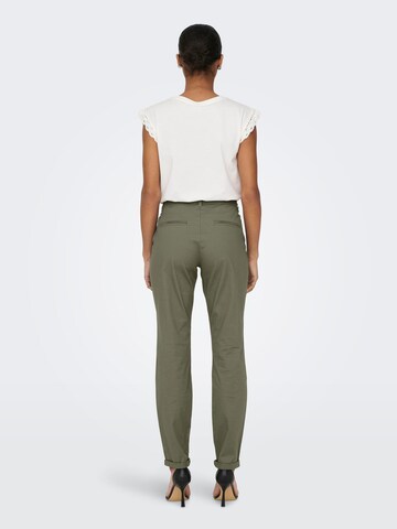 Coupe slim Pantalon chino 'PARIS' ONLY en vert