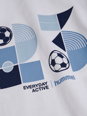 T-Shirt fonctionnel Hummel en blanc