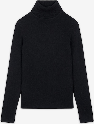 JUST CASHMERE Neulepaita 'Juni' värissä musta: etupuoli