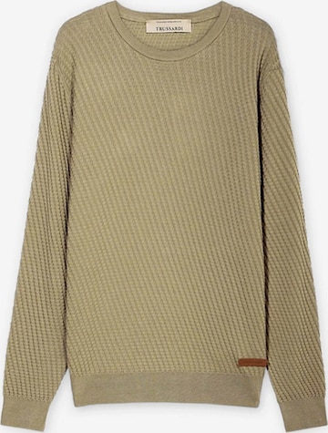 Trussardi - Jersey en verde: frente