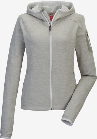 Veste en polaire fonctionnelle 'KOS 250' KILLTEC en vert : devant