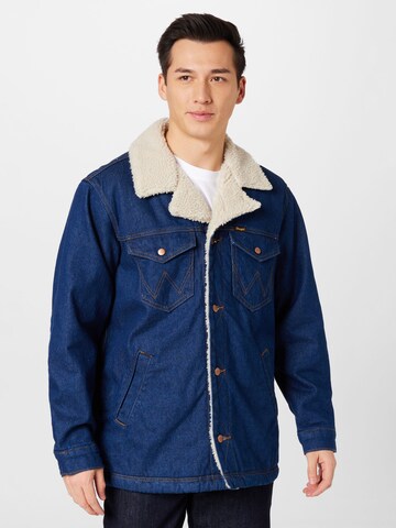 WRANGLER Between-season jacket in Blue: front