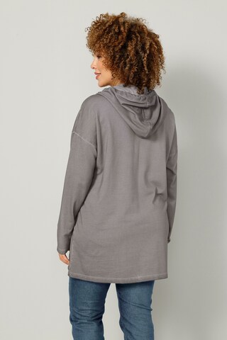 MIAMODA Sweatshirt in Grau