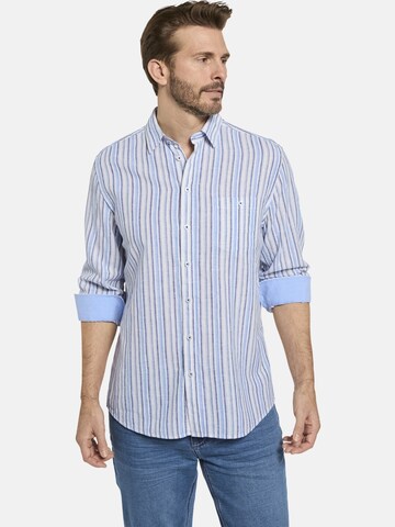 BABISTA Regular fit Overhemd 'Delzi' in Blauw: voorkant
