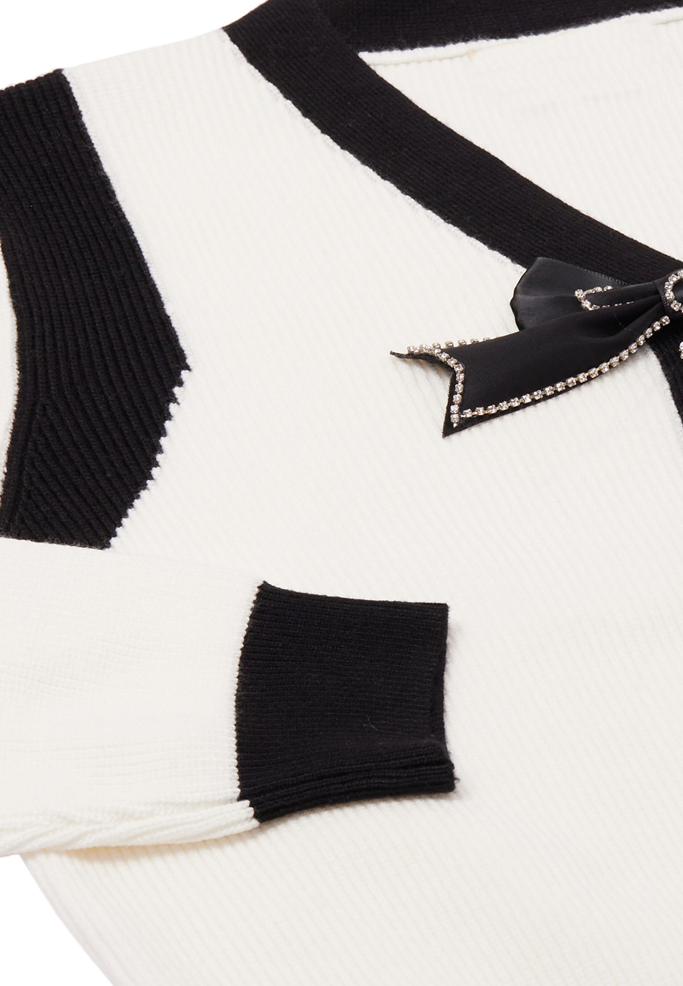 CHANI Gebreid vest in Zwart