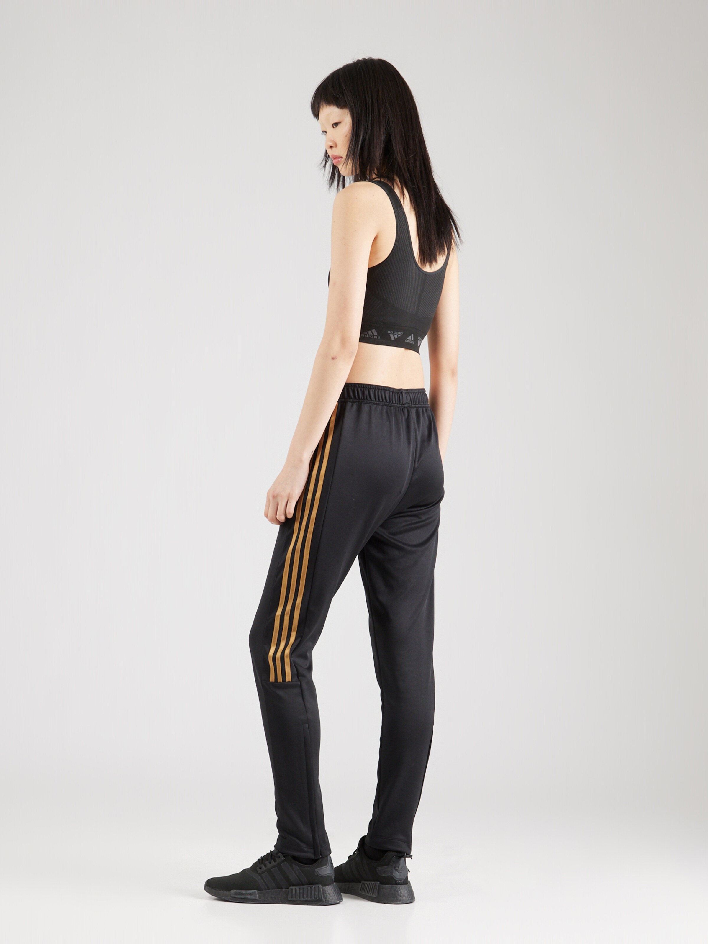 ADIDAS SPORTSWEAR Tapered Workout Pants TIRO in Black ABOUT YOU