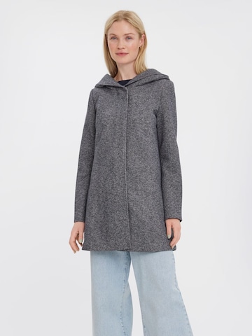 VERO MODA Between-Seasons Coat in Blue: front