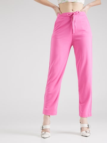 Rich & Royal Regular Pants in Pink: front