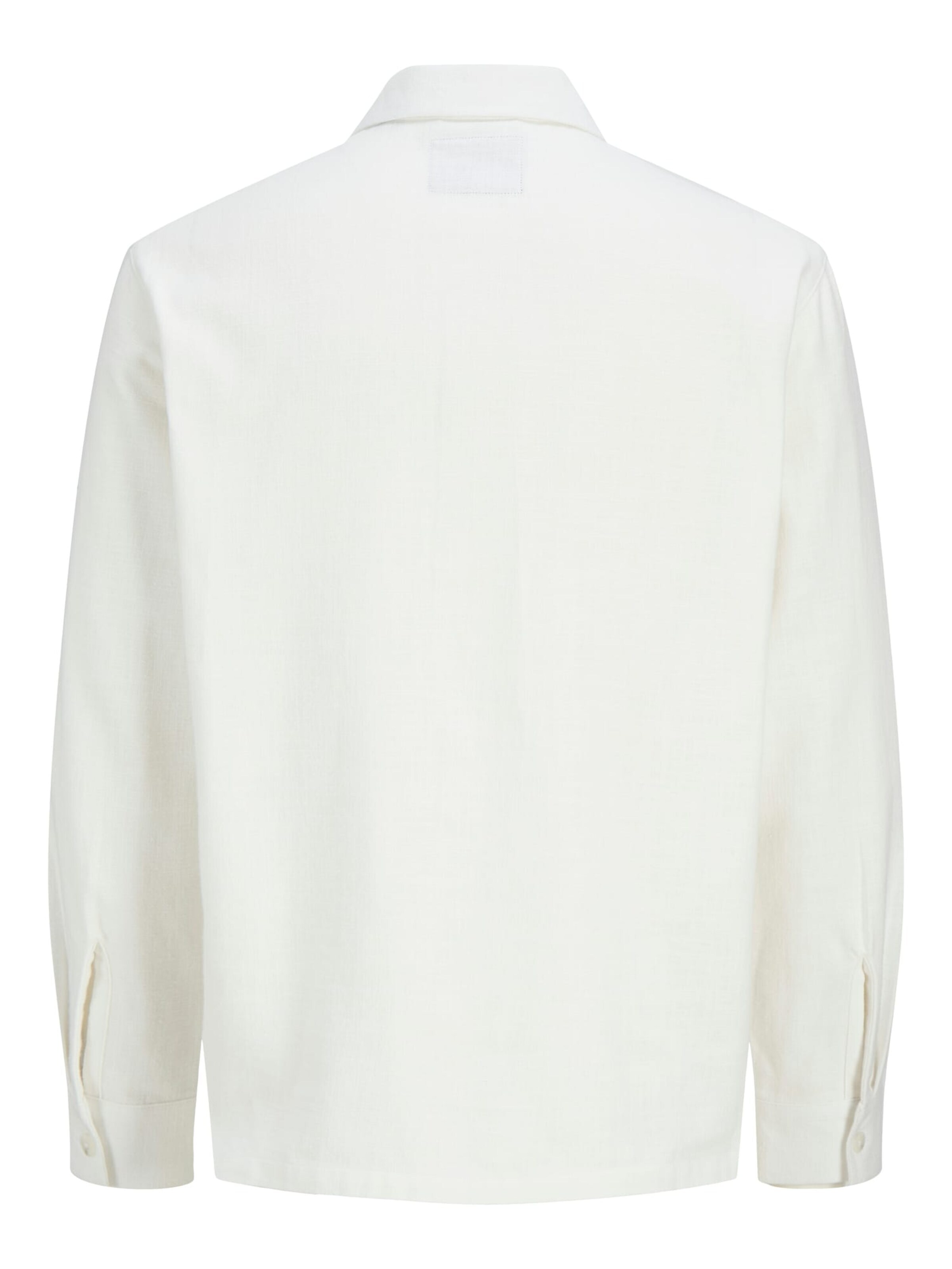 JACK & JONES Comfort fit Button Up Shirt 'Regent' in White