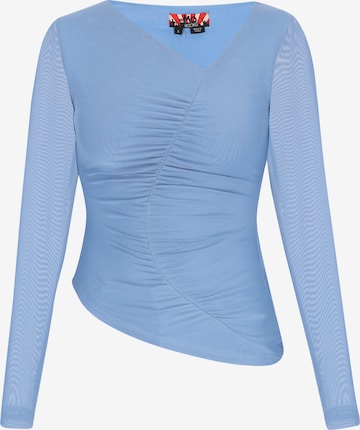 myMo ROCKS Shirt in Blauw: voorkant