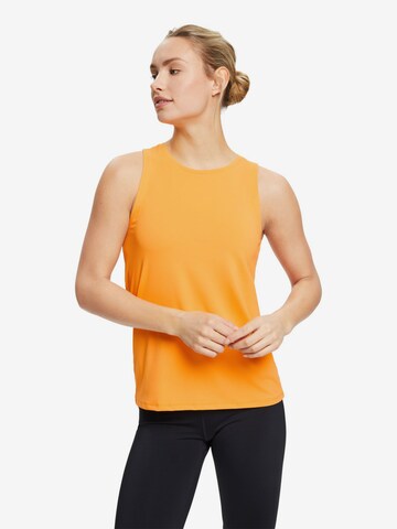 ESPRIT Functioneel shirt in Oranje: voorkant