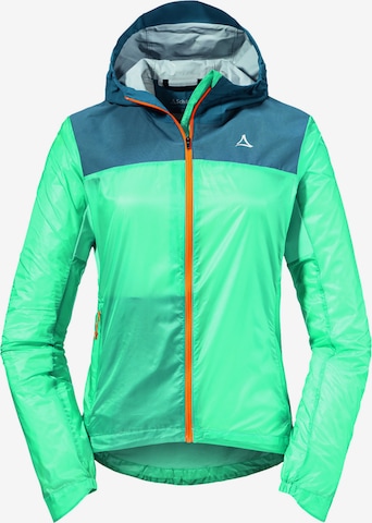 Veste outdoor Schöffel en vert : devant