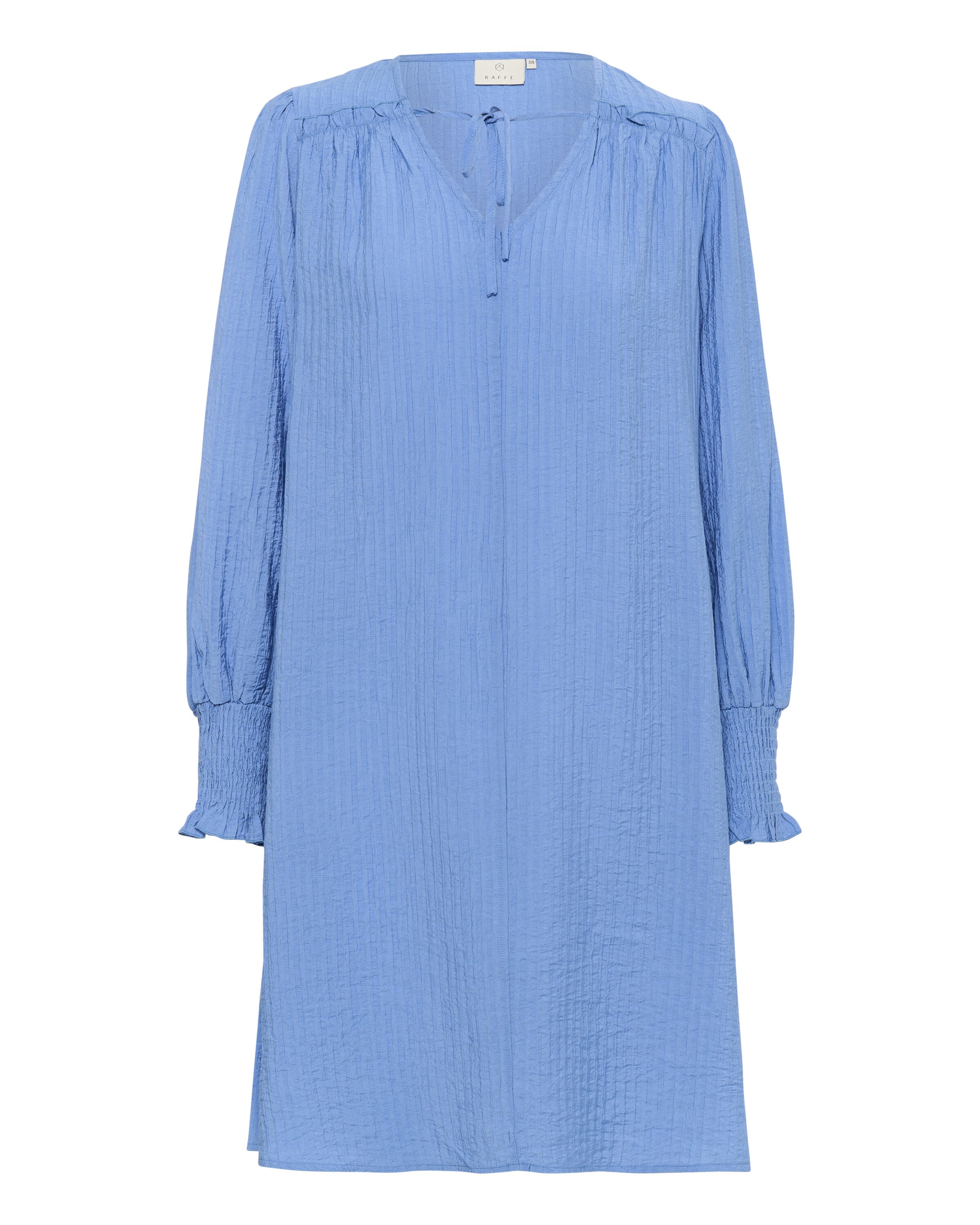 Kaffe Jurk 'Lianna' in Blauw: voorkant