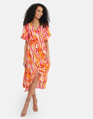 Threadbare Shirt dress 'Fruit' in Red