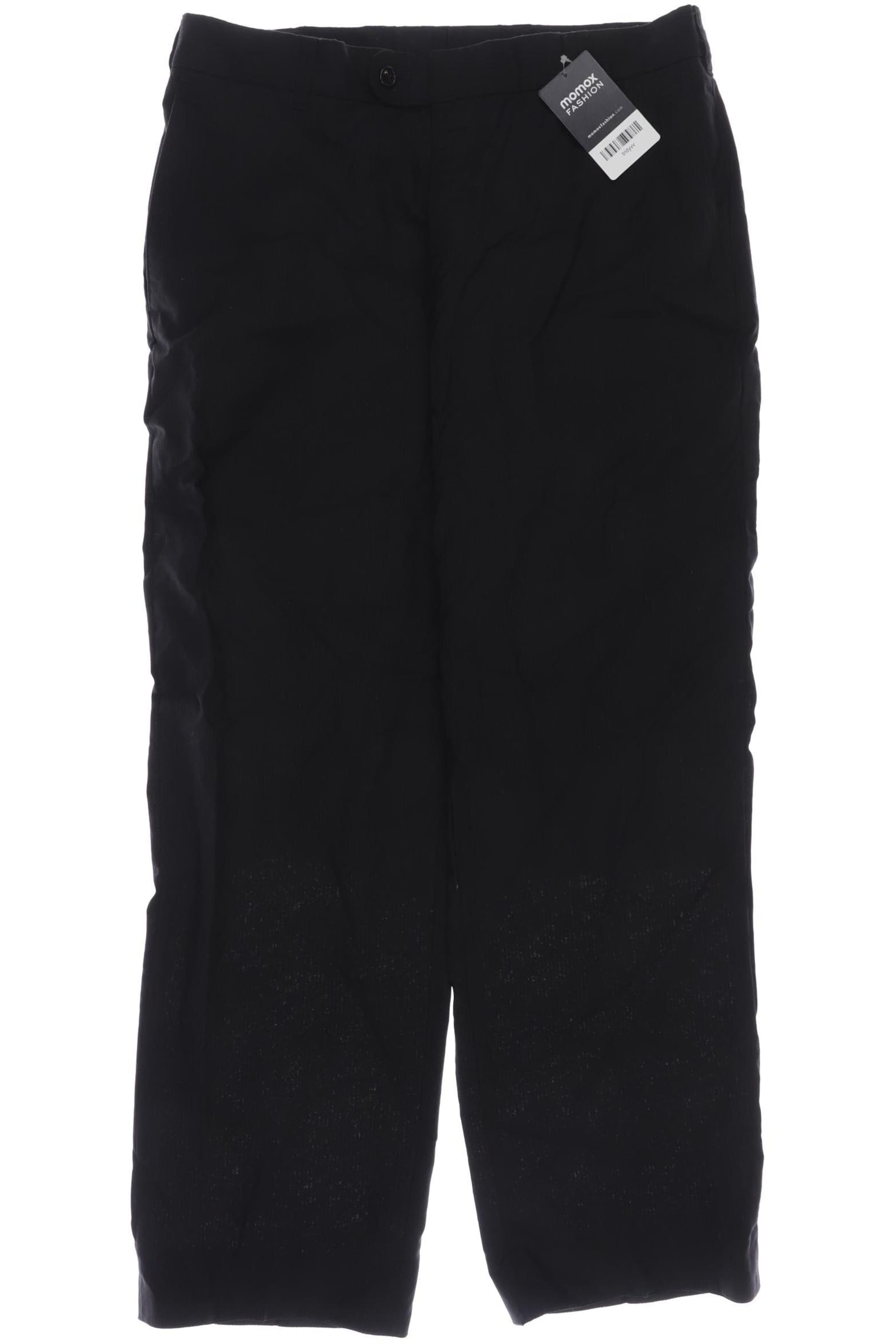 CARL GROSS Stoffhose 33 in Schwarz: Vorderseite