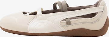 PUMA Rövid szárú sportcipők 'Speedcat' - fehér: elől