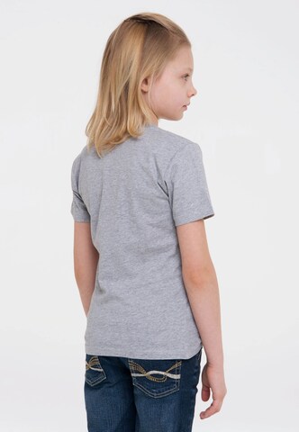 LOGOSHIRT Shirt 'Die Sendung mit der Maus - Maus & Elefant' in Grey