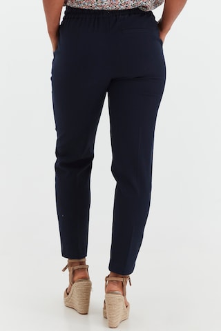 b.young Regular Pleat-Front Pants in Blue