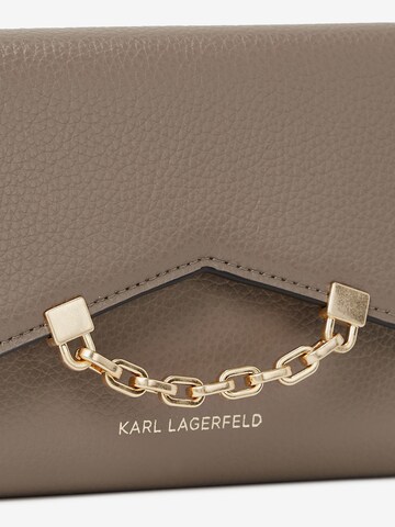 Portamonete di Karl Lagerfeld in beige