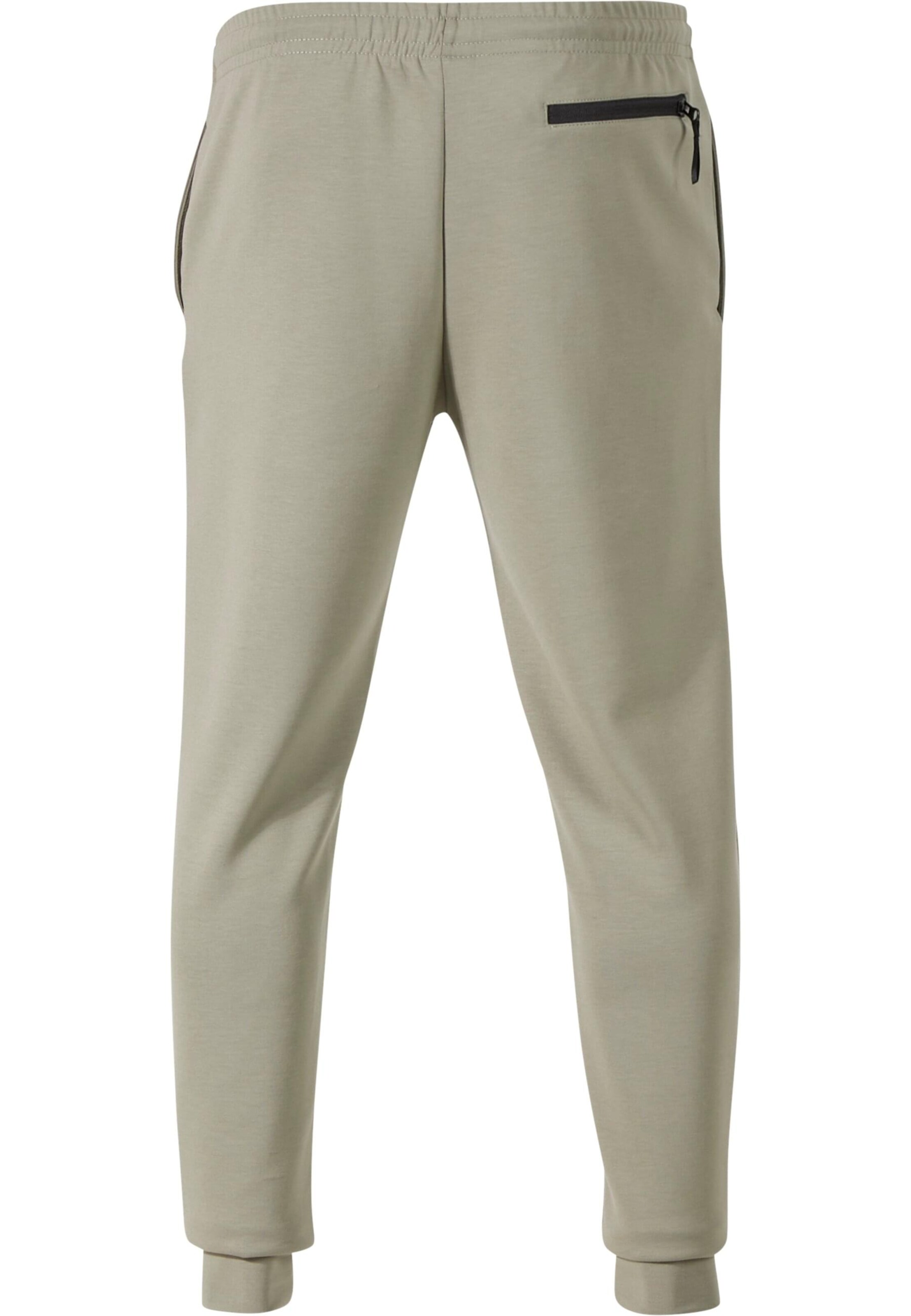 Urban Classics Ozke Hlače | zelena barva