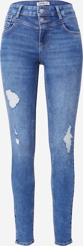 ONLY Slimfit Jeans 'CHRISSY' i blå: forside