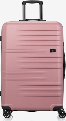 Pack Easy Trolley 'Mena' in Roze: voorkant