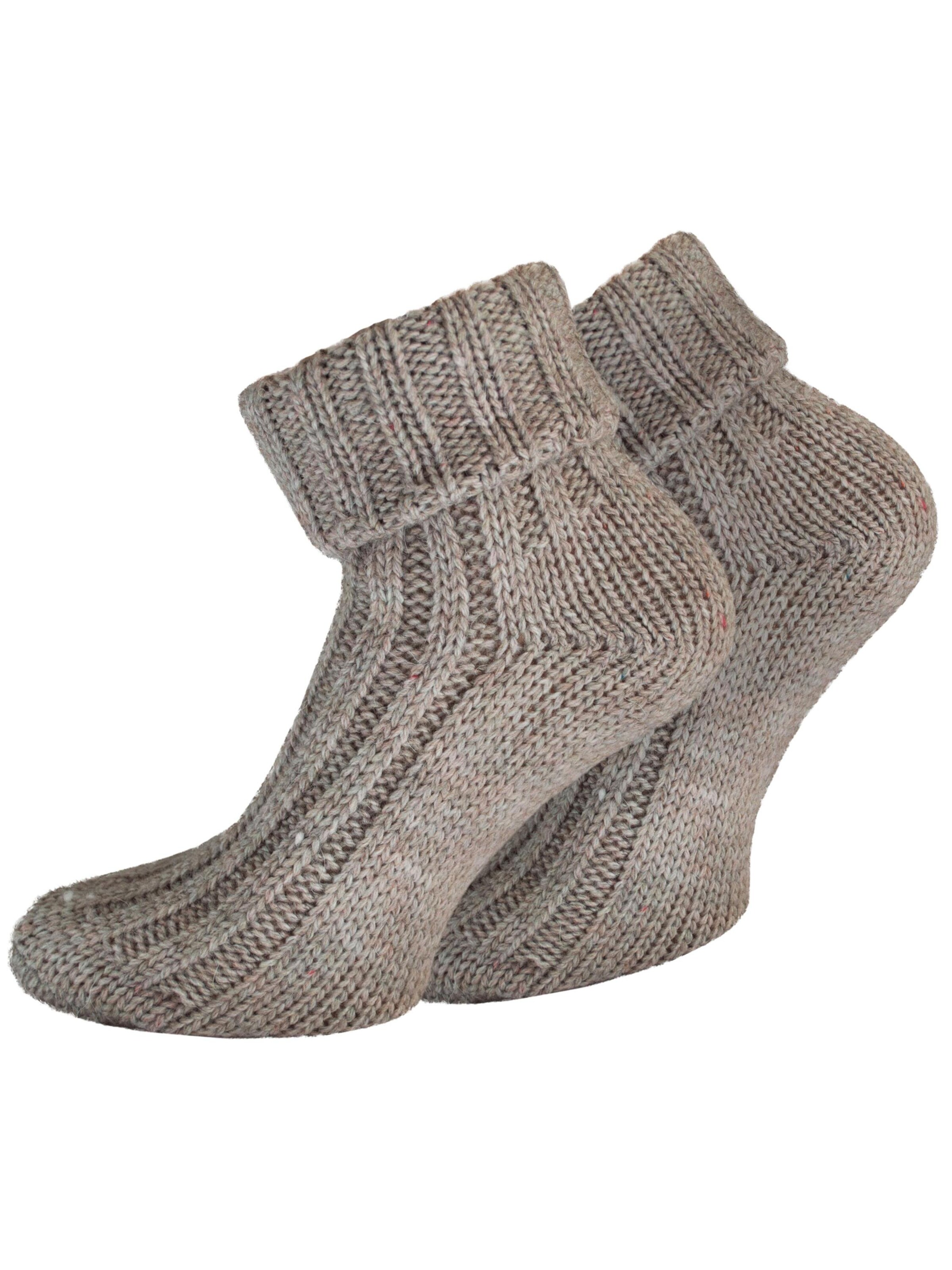 Chaussettes normani en beige