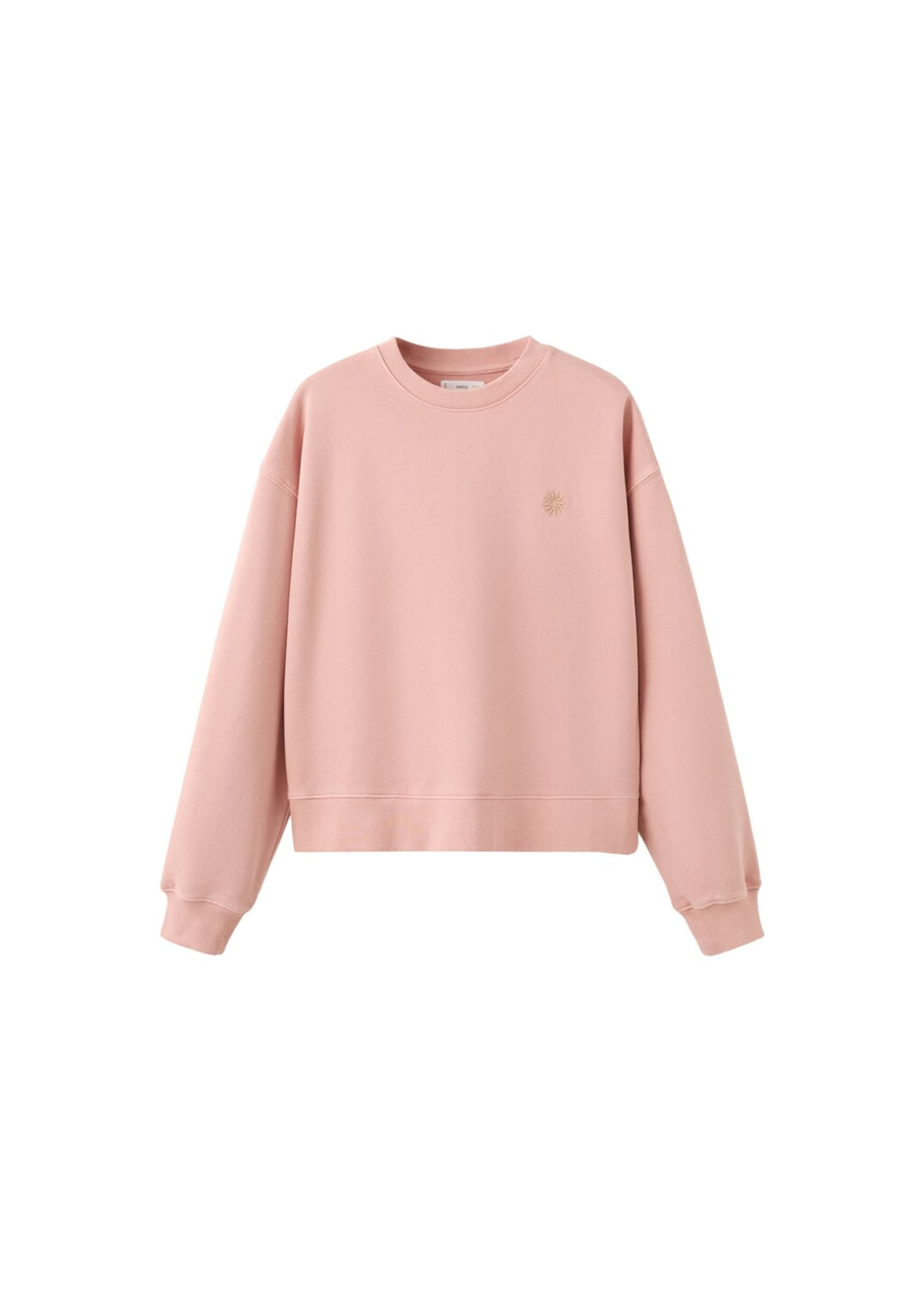 MANGO TEEN Sweatshirt 'Sun' in Pink: front