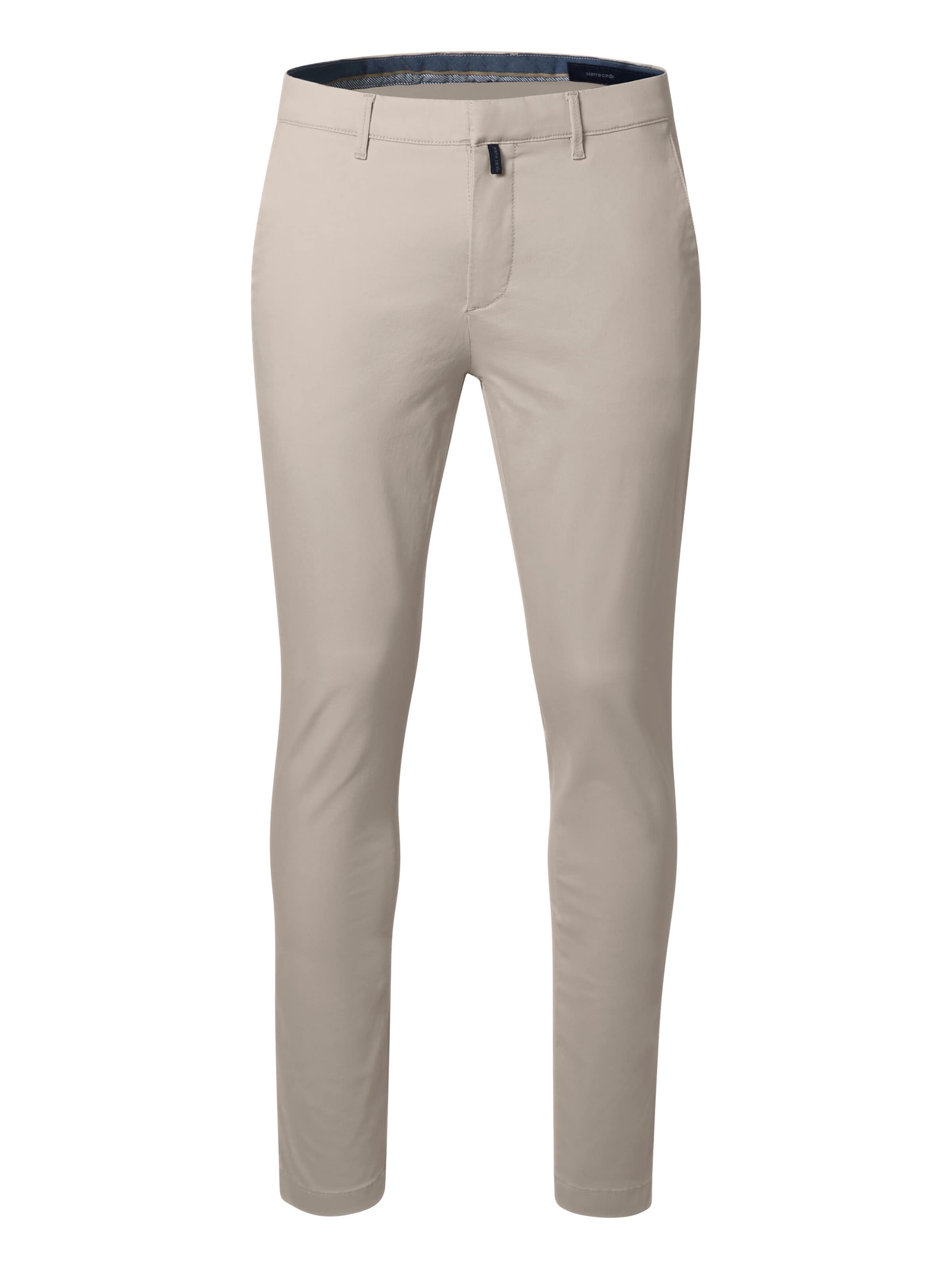 Effilé Pantalon chino 'Colmar' PIERRE CARDIN en beige : devant