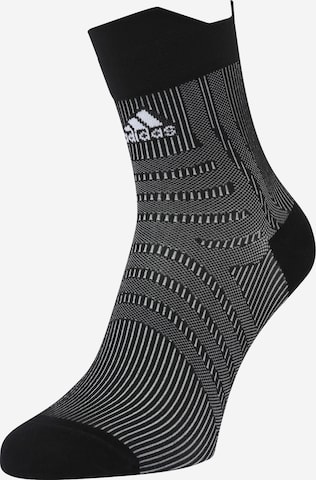 ADIDAS PERFORMANCE Αθλητικές κάλτσες σε μαύρο: μπροστά