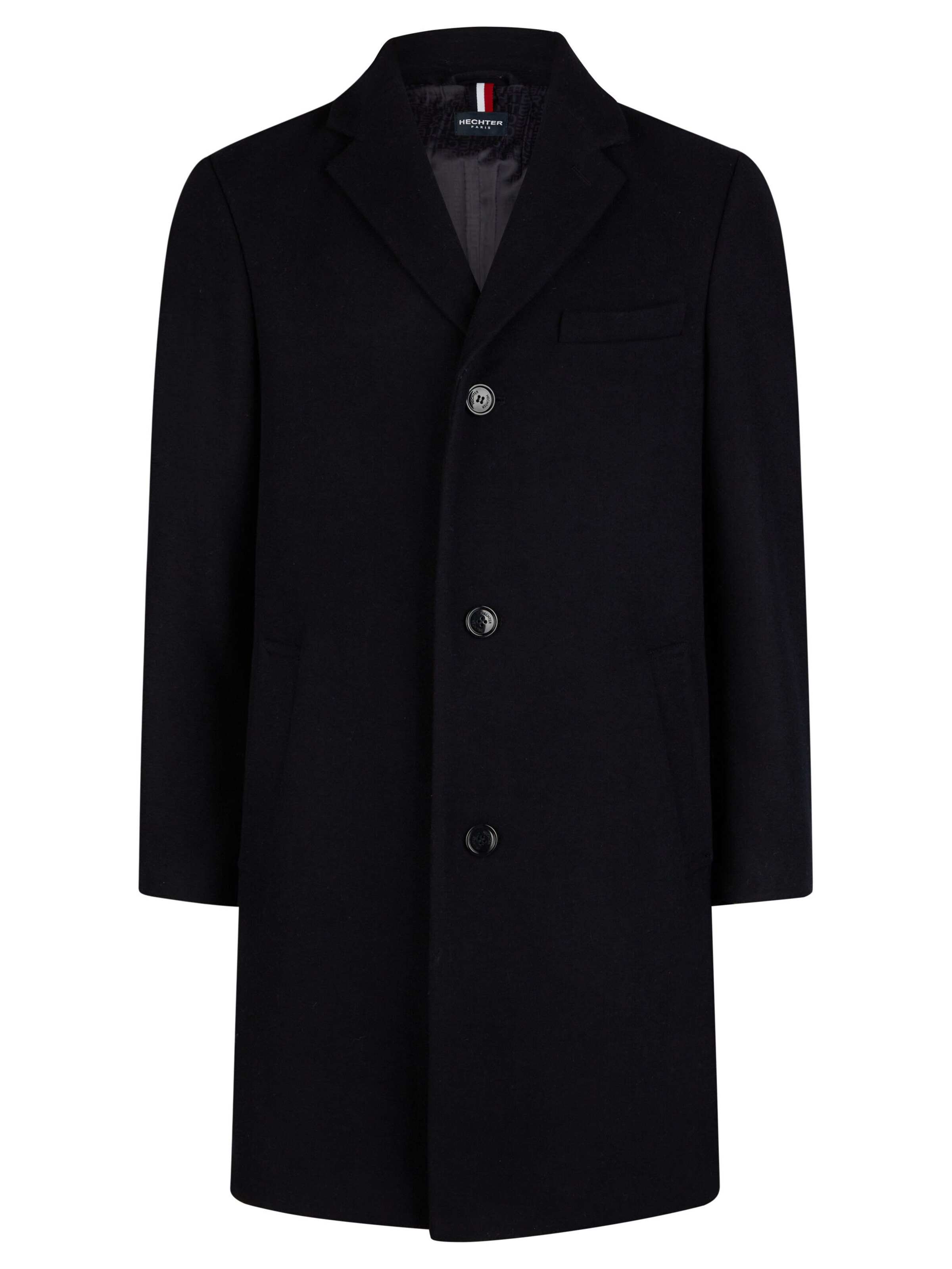 Manteau mi-saison 'Chesterfield' HECHTER PARIS en bleu : devant