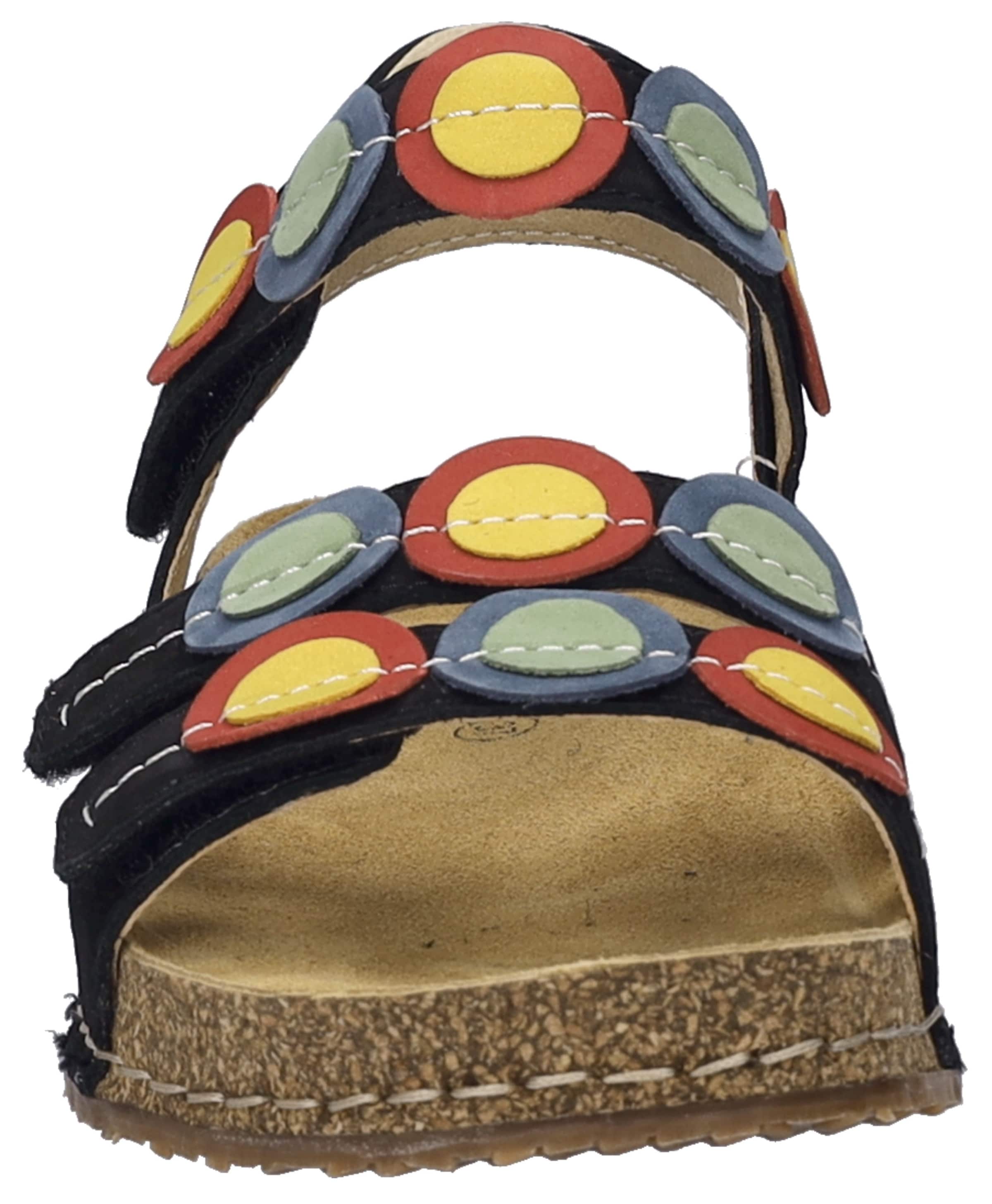 JOSEF SEIBEL Strap Sandals in Black