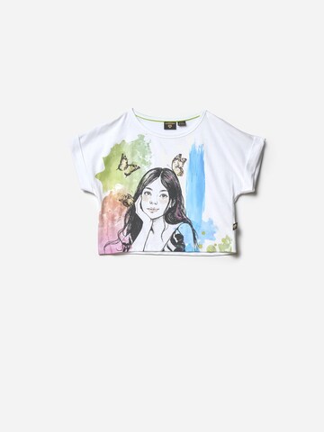 KOROSHI T-Shirt in Weiß