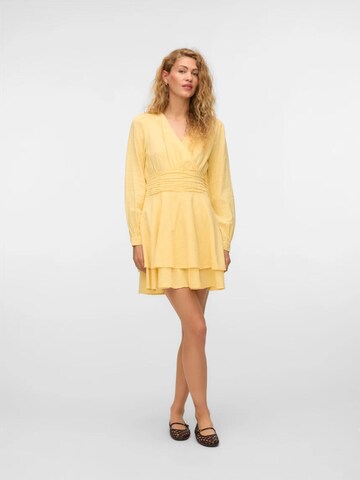 VERO MODA Jurk 'VMMIE' in Geel