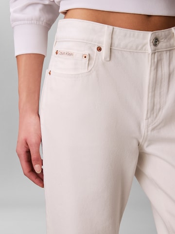 Calvin Klein Jeans Loosefit Jeans in Weiß