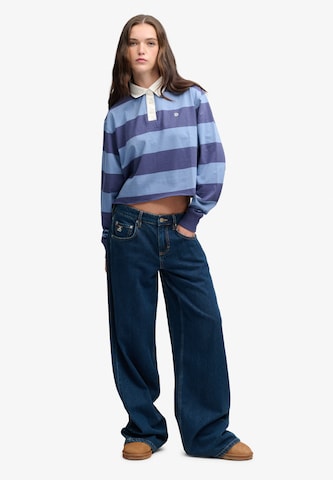 Superdry & Co Shirt 'Athletic Essential' in Blauw
