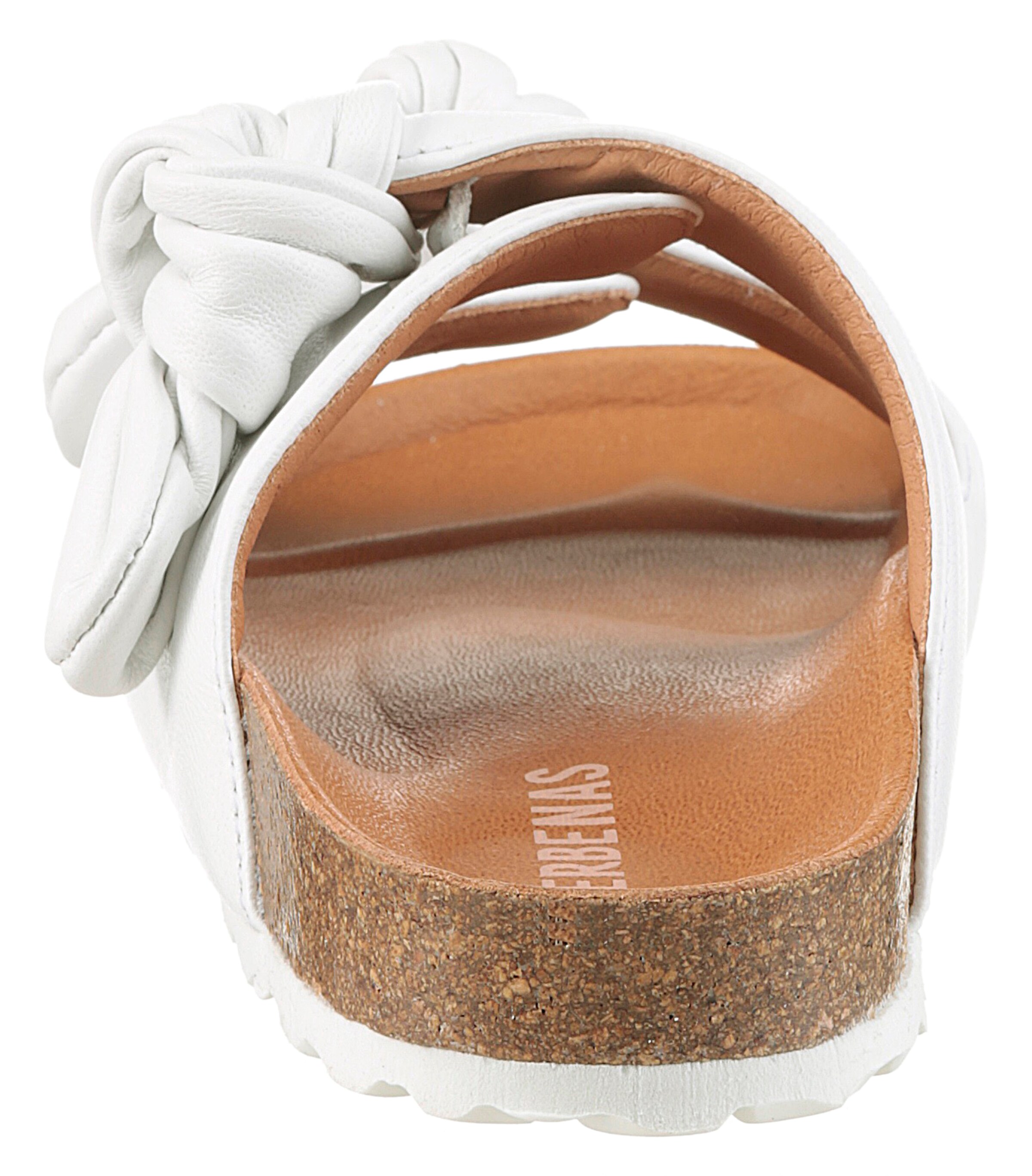 VERBENAS Mules in White